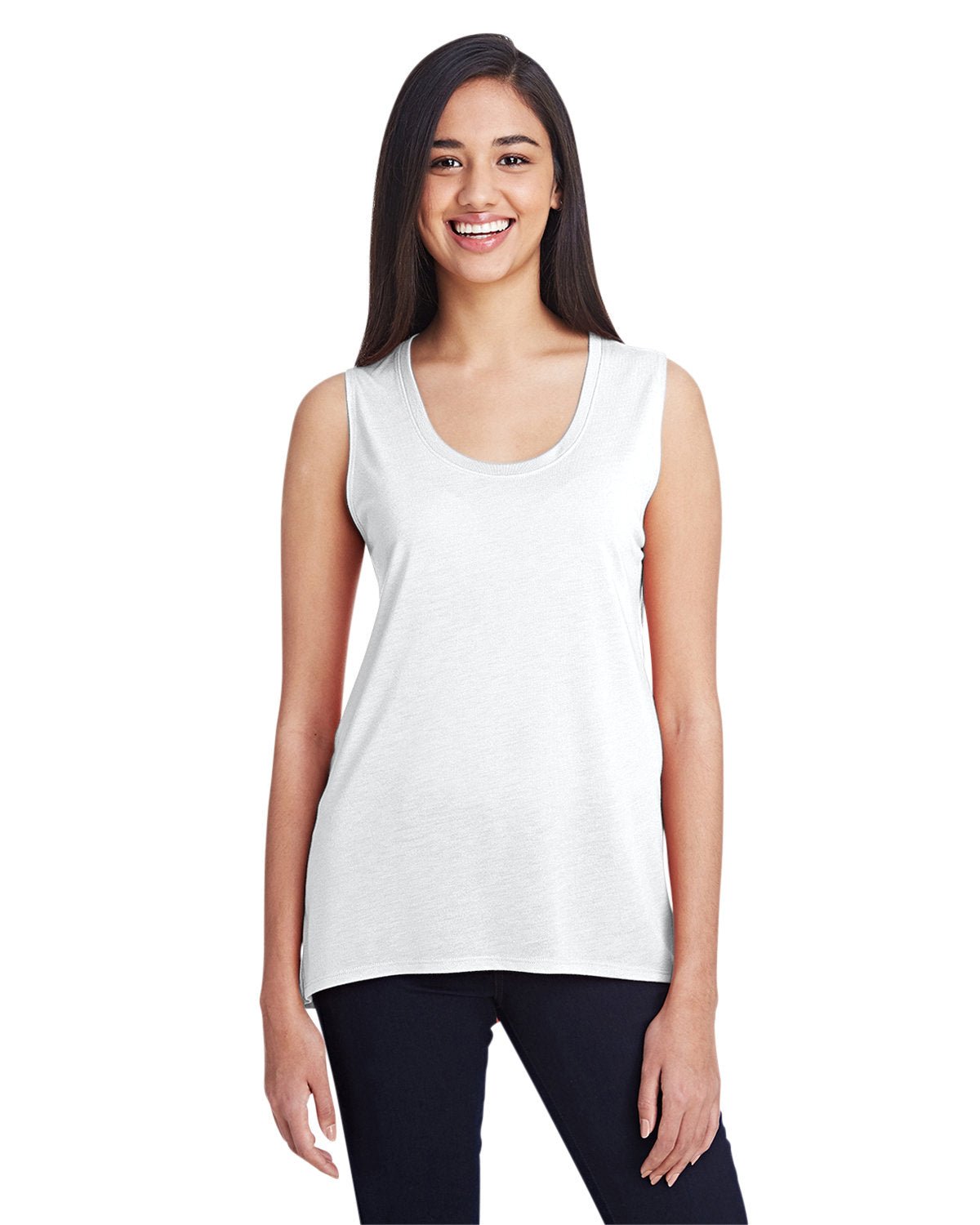 Anvil 37PVL Ladies' Freedom Sleeveless T-Shirt
