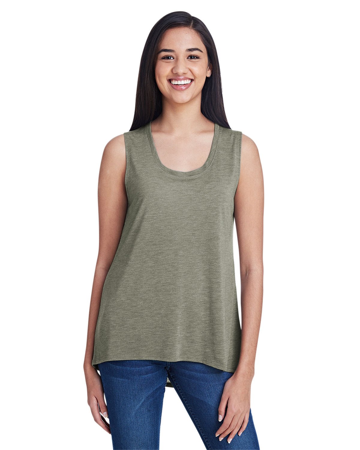 Anvil 37PVL Ladies' Freedom Sleeveless T-Shirt