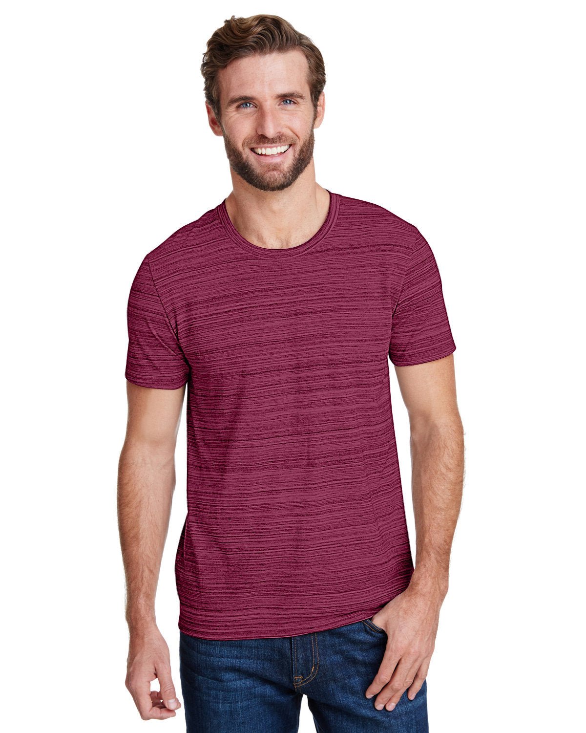 Anvil 6750ID Adult Streak T-Shirt