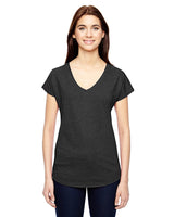 Anvil 6750VL Ladies' Triblend V-Neck T-Shirt