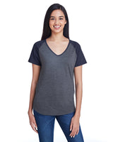 Anvil 6770VL Ladies' Tri-Blend Raglan T-Shirt