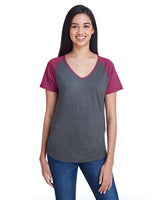 Anvil 6770VL Ladies' Tri-Blend Raglan T-Shirt