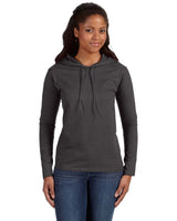 Anvil 887L Ladies' Lightweight Long-Sleeve Hooded T-Shirt