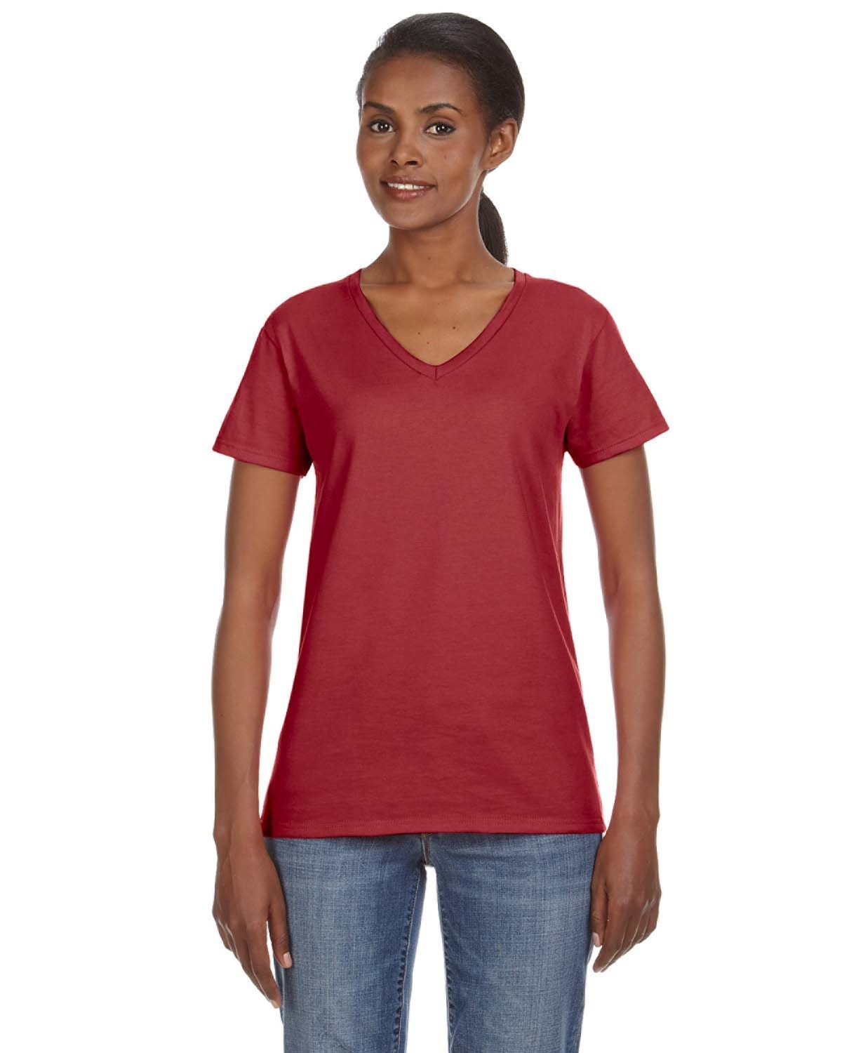 Anvil 88VL Ladies' Lightweight V-Neck T-Shirt