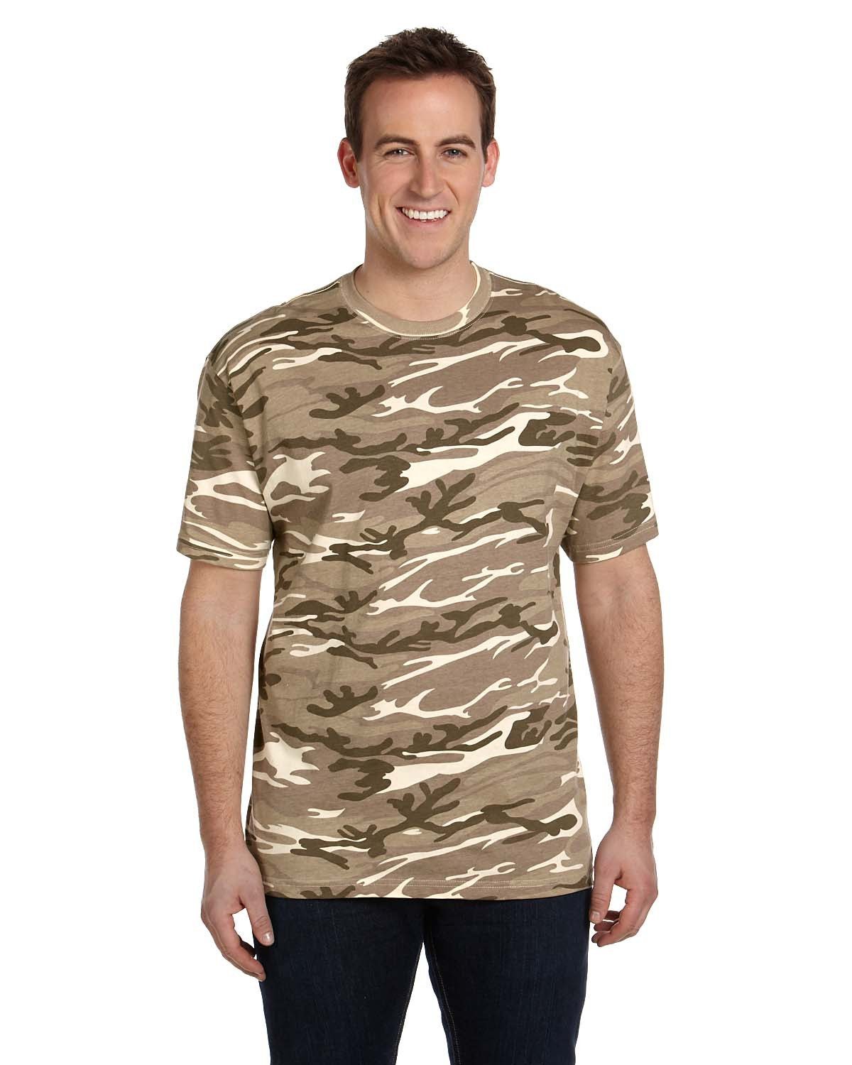 Anvil 939 Midweight Camouflage T-Shirt