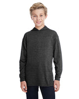 Anvil 987B Youth Long-Sleeve HoodedT-Shirt