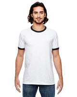 Anvil 988AN Adult Lightweight Ringer T-Shirt