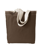 Authentic Pigment 1906 Direct-Dyed Raw-Edge Tote