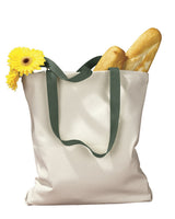 BAGedge BE010 Canvas Tote with Contrasting Handles