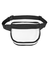 BAGedge BE264 Unisex Clear PVC Fanny Pack - Ninja Transfers