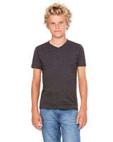 Bella + Canvas 3005Y Youth Jersey Short-Sleeve V-Neck T-Shirt