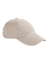 Big Accessories BX008 5 - Panel Brushed Twill Unstructured Cap - Ninja Transfers