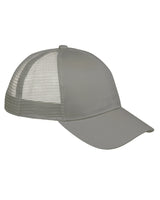 Big Accessories BX019 6 - Panel Structured Trucker Hat - Ninja Transfers