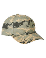 Big Accessories BX024 Structured Camo Hat - Ninja Transfers