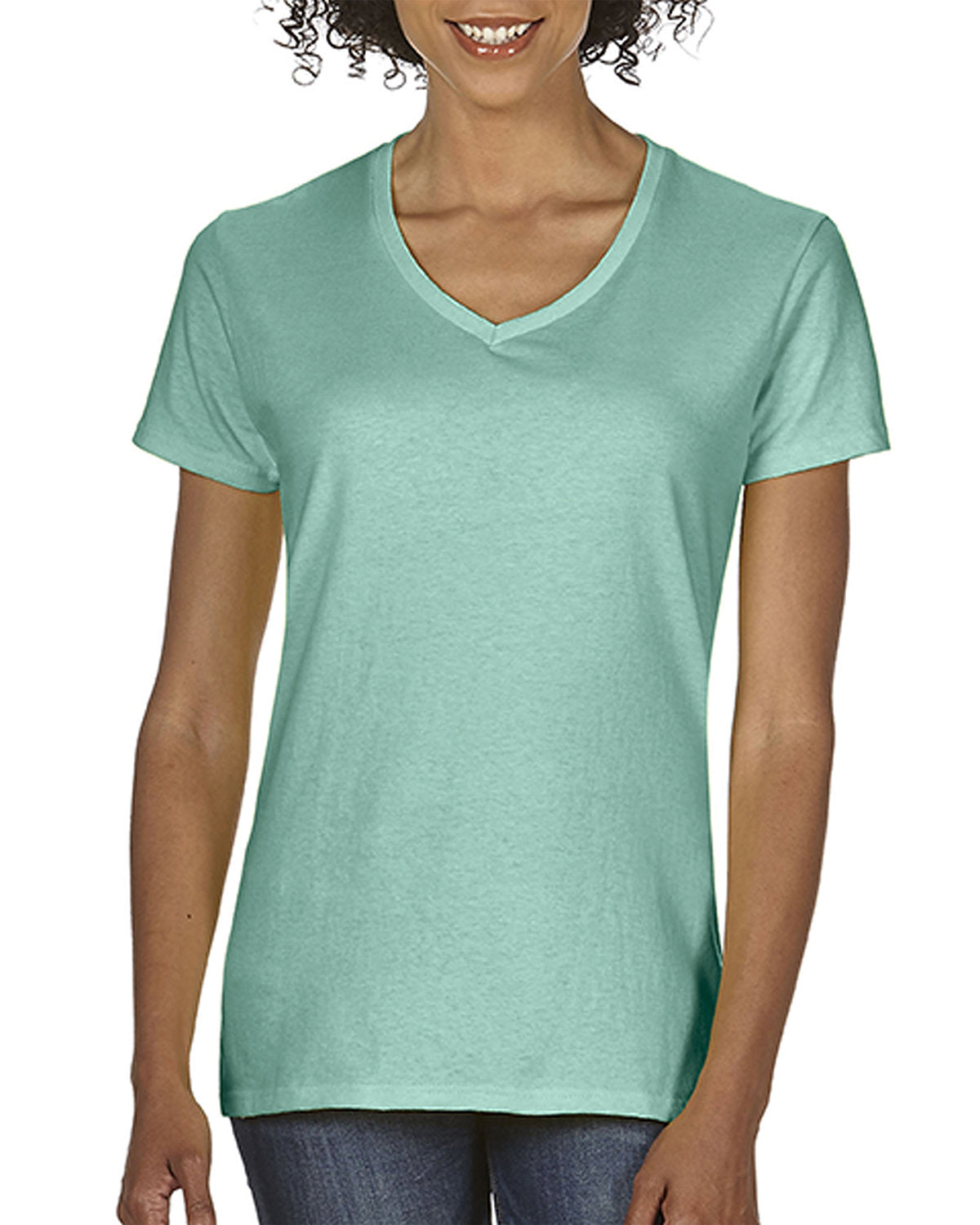Comfort Colors C3199 Ladies' Midweight V-Neck T-Shirt