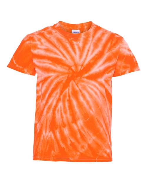 Dyenomite 20BCY Youth Cyclone Pinwheel Tie - Dyed T-Shirt - Ninja Transfers