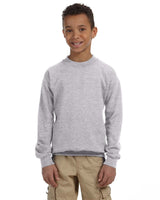 Gildan G180B Youth Heavy Blend 50/50 Fleece Crew (CR)