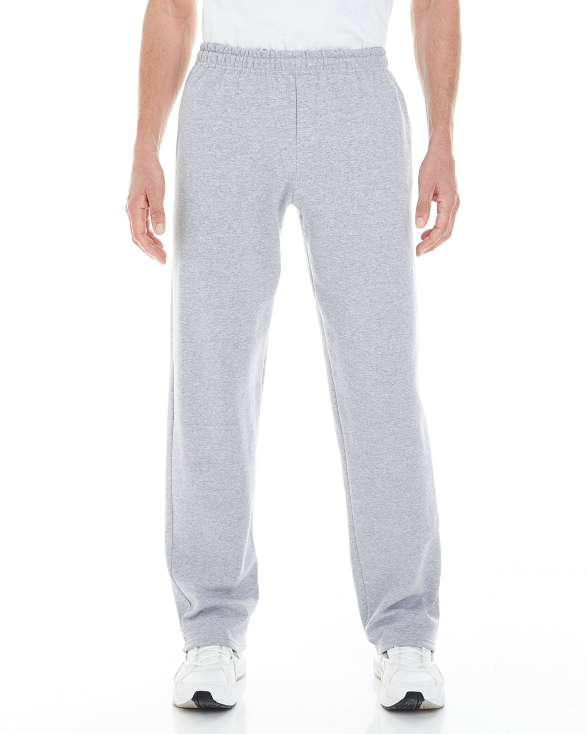 Gildan G183 Adult Heavy Blend Adult 8 oz. Open-Bottom Sweatpants with Pockets