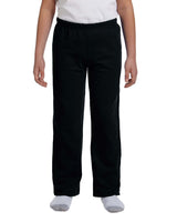 Gildan G184B Youth Heavy Blend 50/50 Open-Bottom Sweatpants