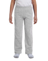 Gildan G184B Youth Heavy Blend 50/50 Open-Bottom Sweatpants