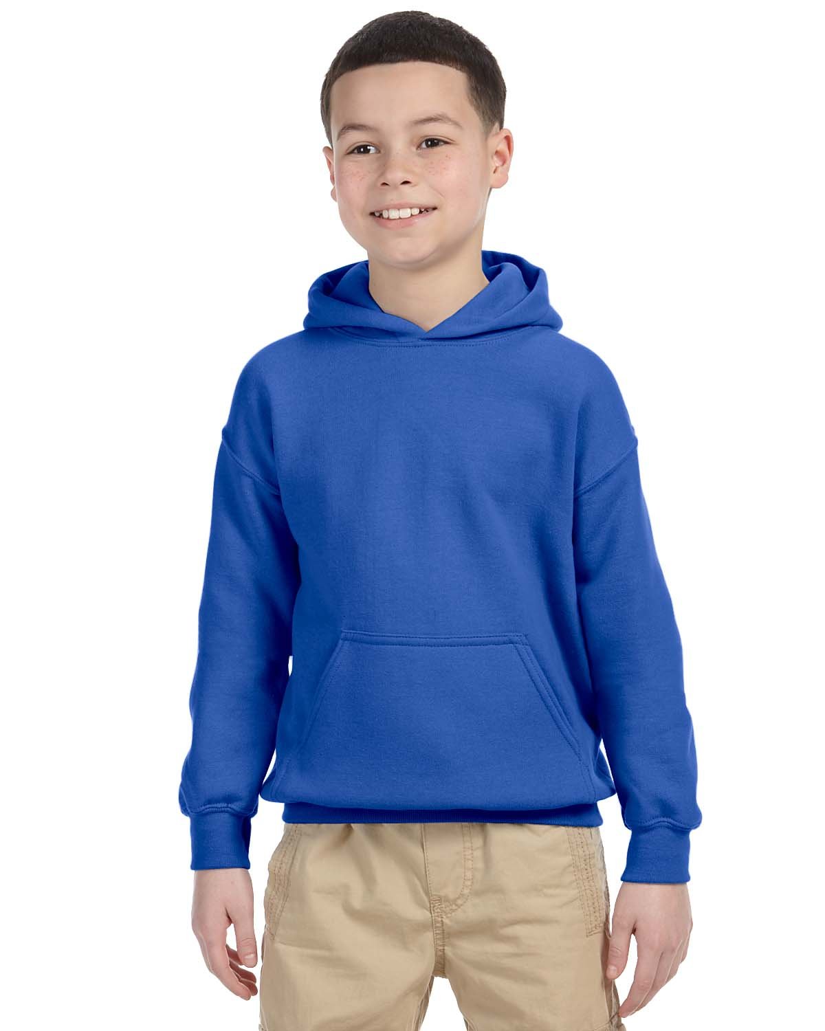 Gildan G185B Youth Heavy Blend 50/50 Hooded Sweatshirt (CR)