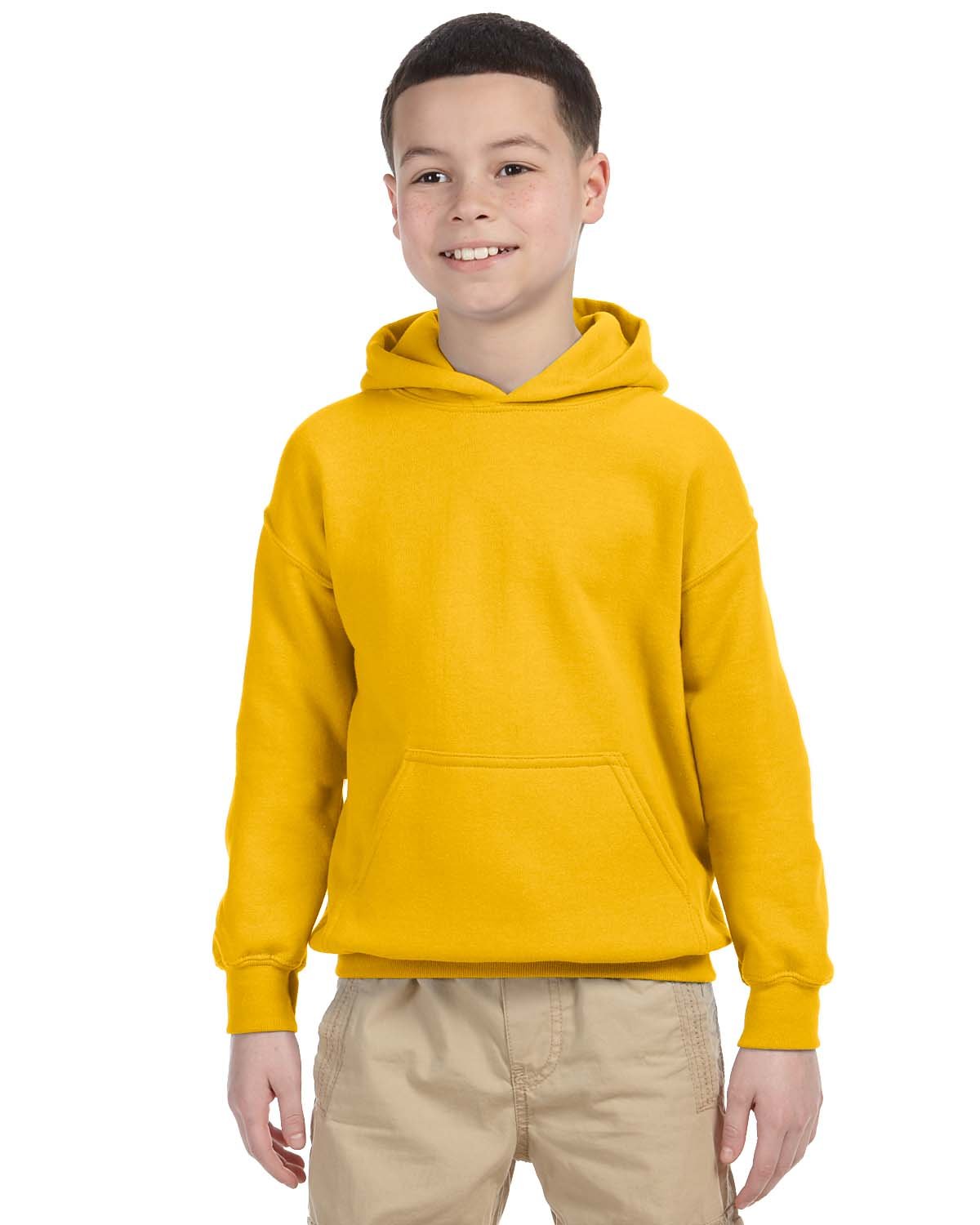 Gildan G185B Youth Heavy Blend 50/50 Hooded Sweatshirt (CR)
