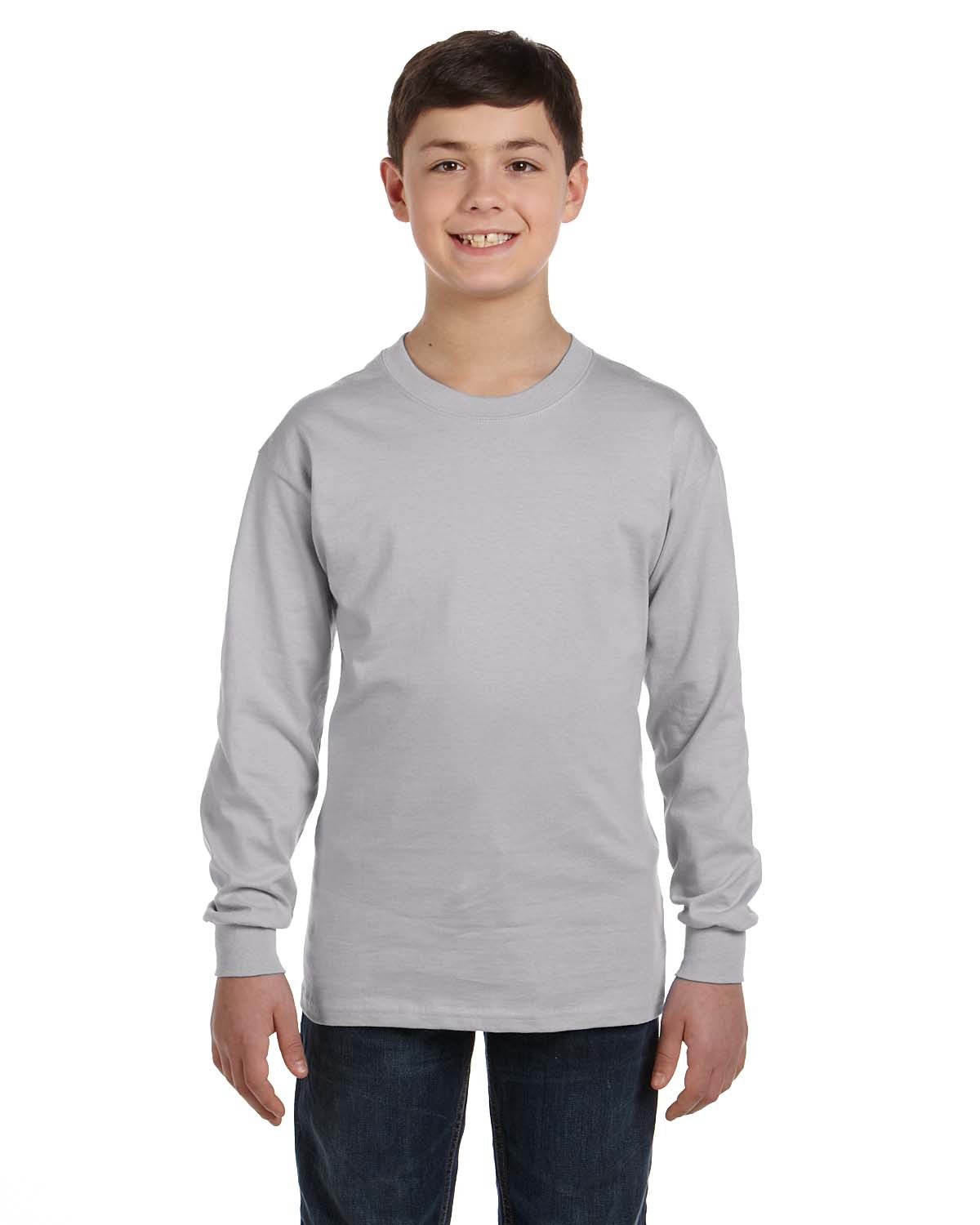 Gildan G540B Youth Heavy Cotton Long-Sleeve T-Shirt (CR)
