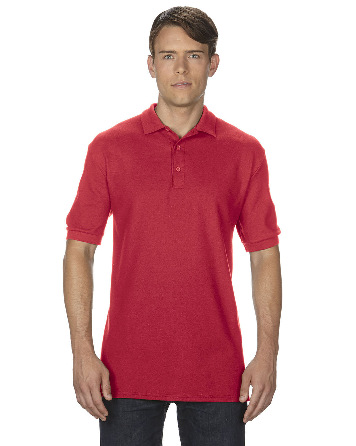 Gildan G828 Adult Premium Cotton Adult 6.6oz. Double Piqu Polo
