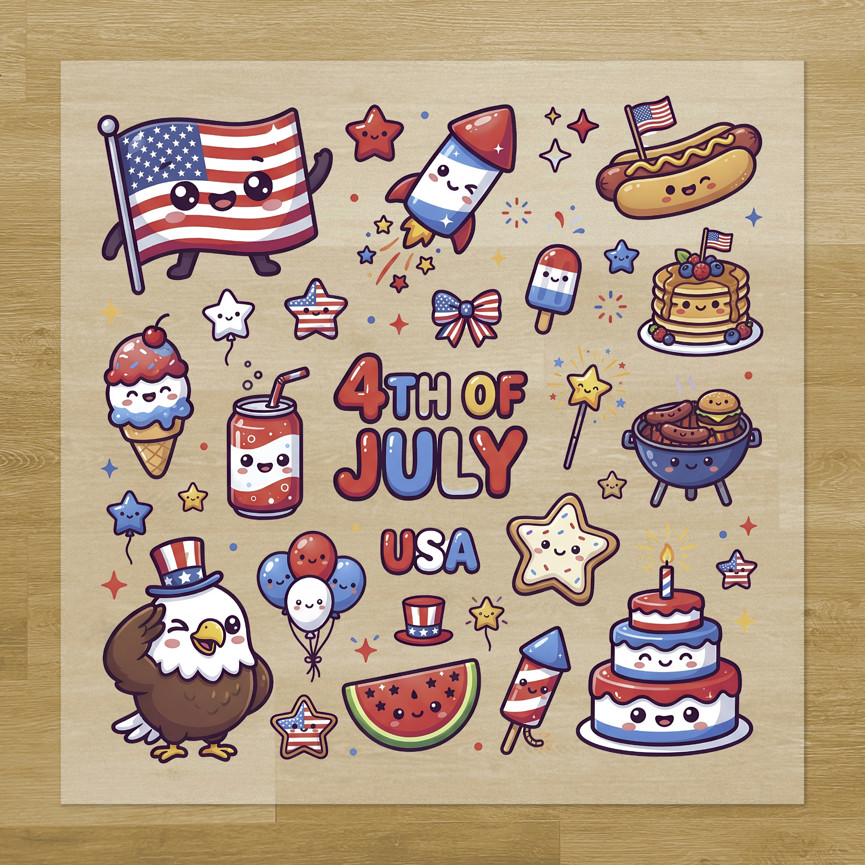 Patriotic Party Pressables Pack