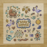 Gardening Baby Shower Pressables Pack