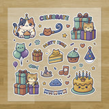 Purr-ty Cats Birthday Pressables Pack