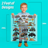 Build Your Own Monster Truck Arena Pressables Pack