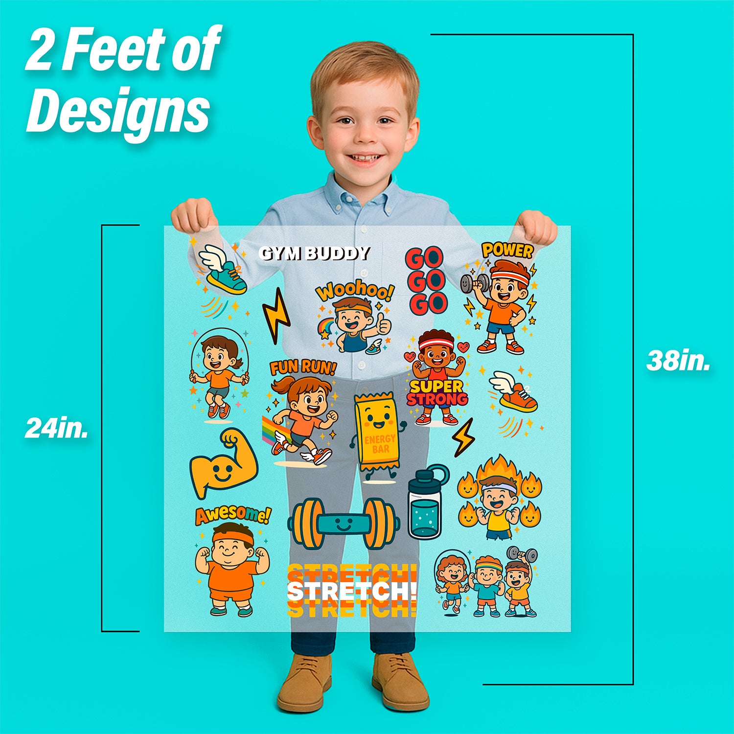 Fitness & Training Pressables Pack