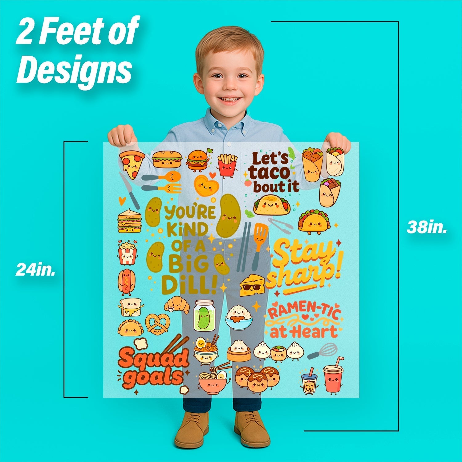 Savory Food with Faces Pressables Pack