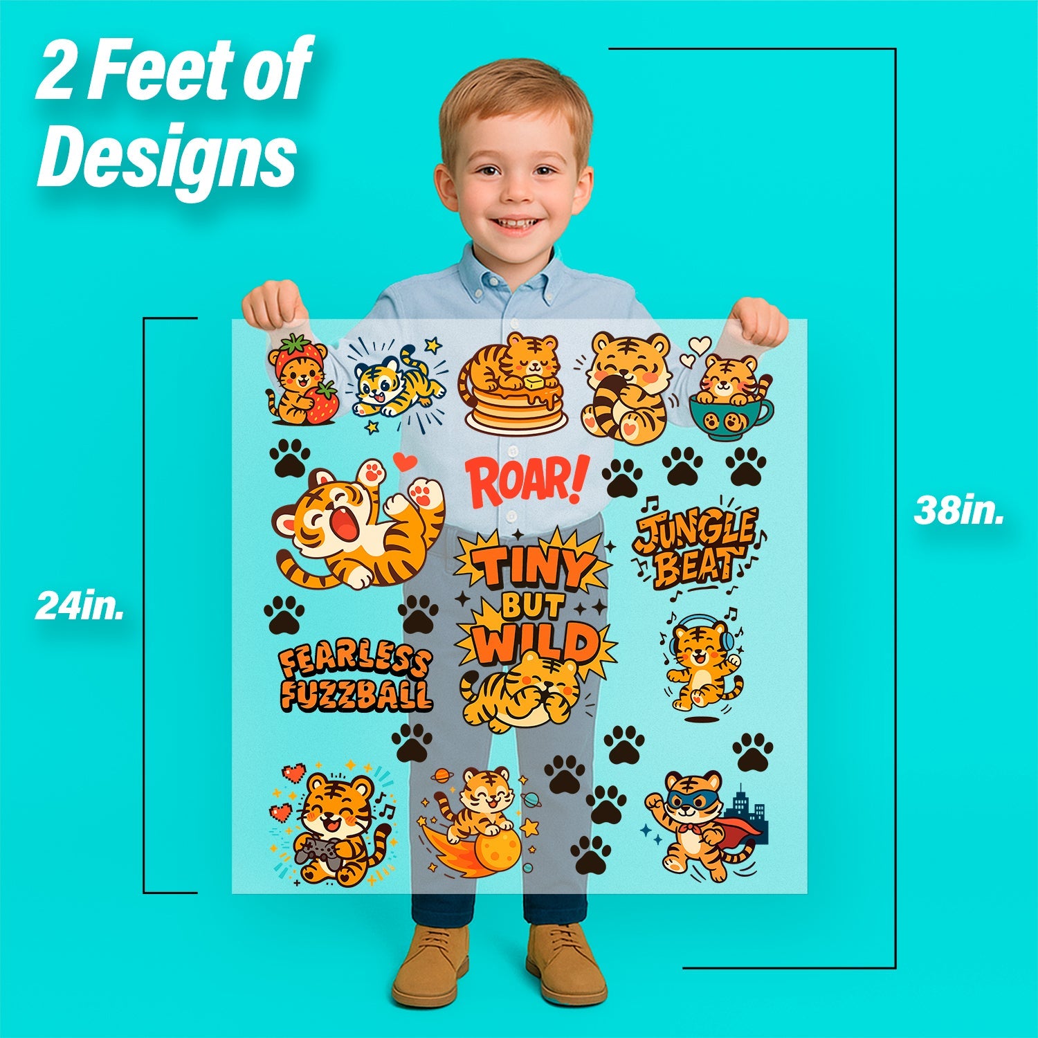 Tigers Pressables Pack