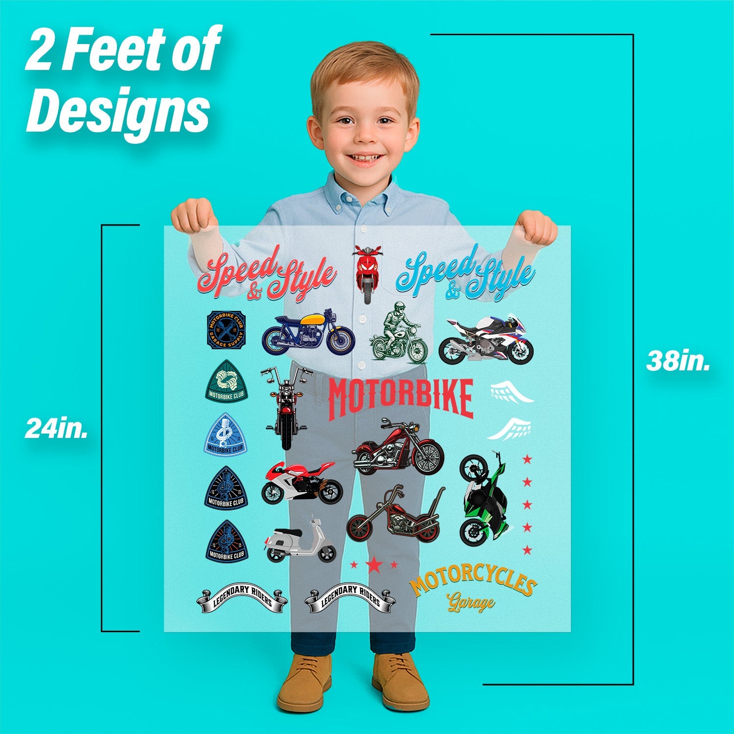 Motorcycles Pressables Pack