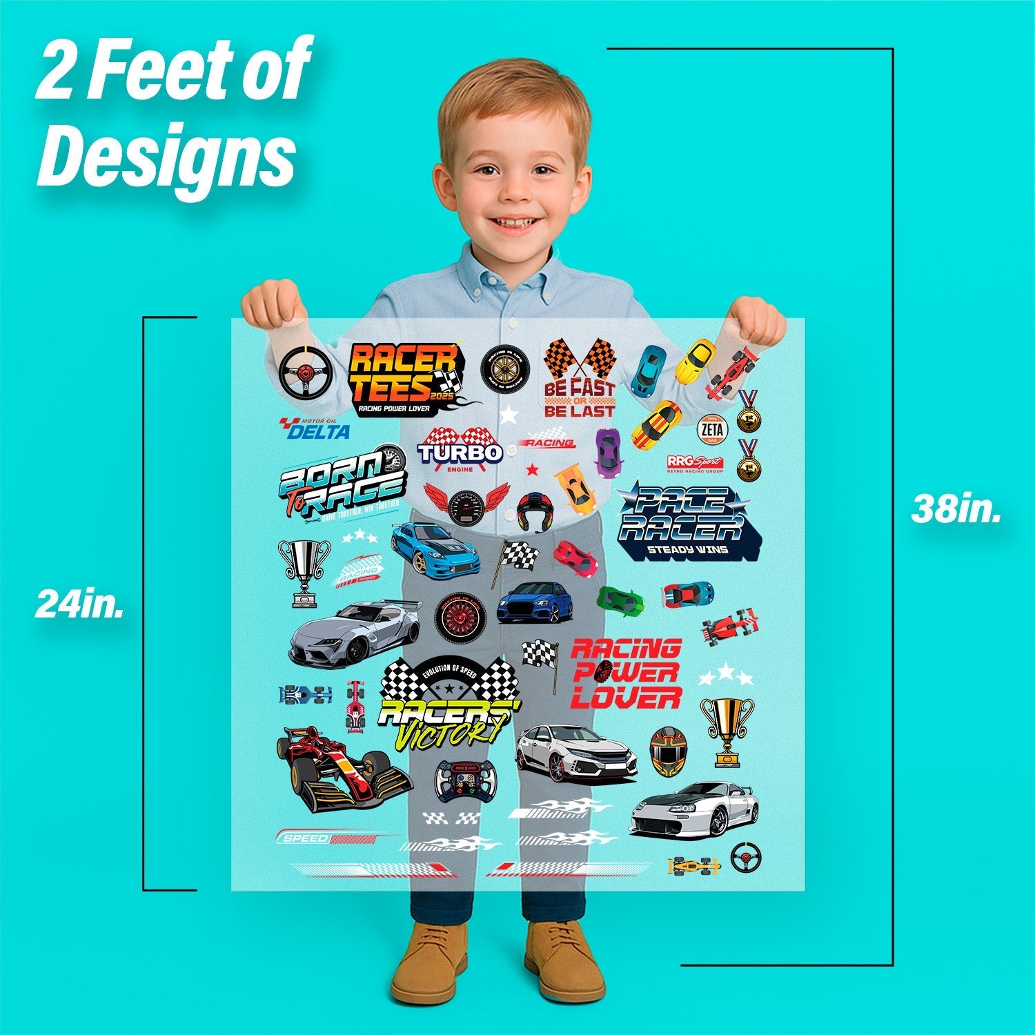 Race Cars Pressables Pack