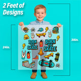 Skateboarding Pressables Pack