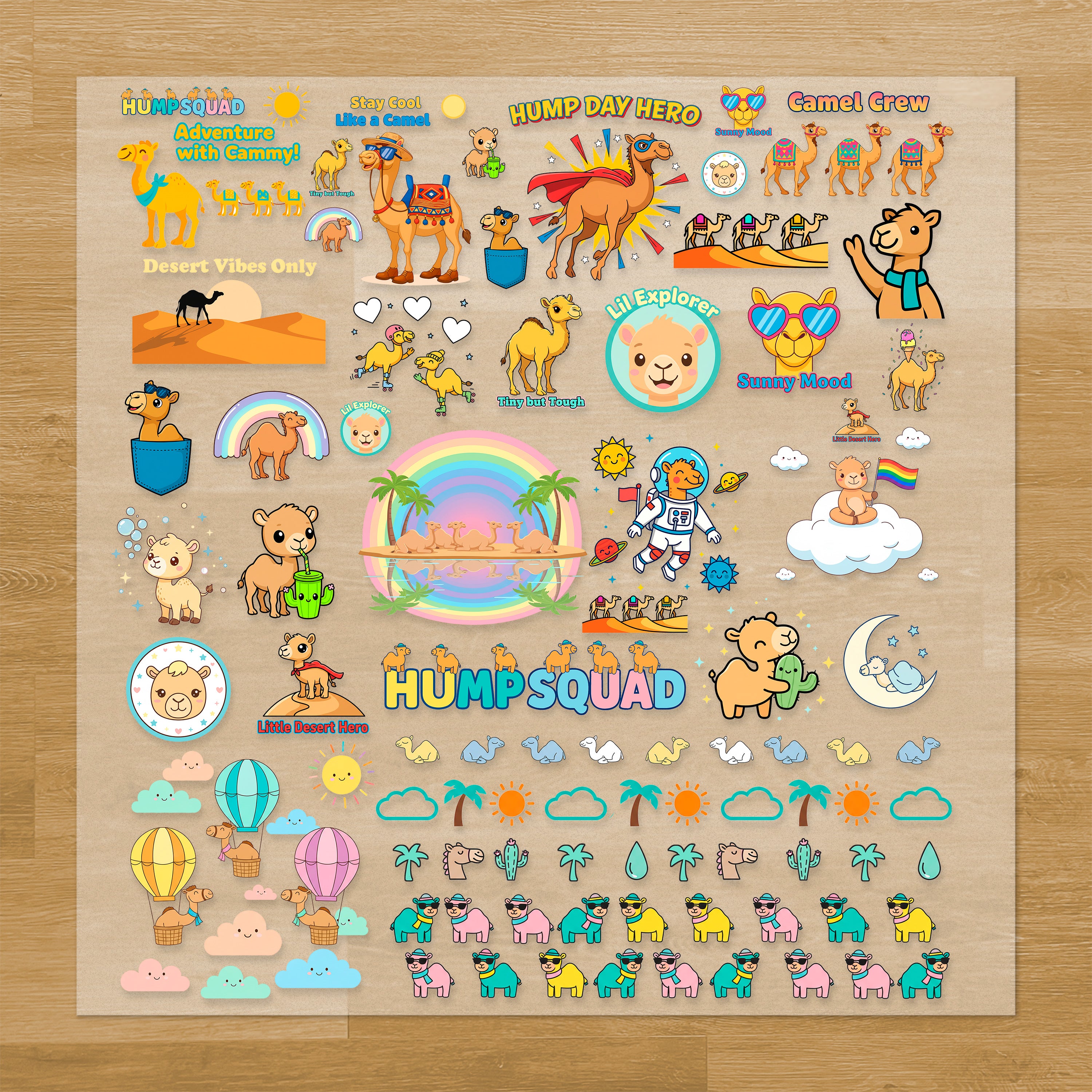 Camels Pressables Pack