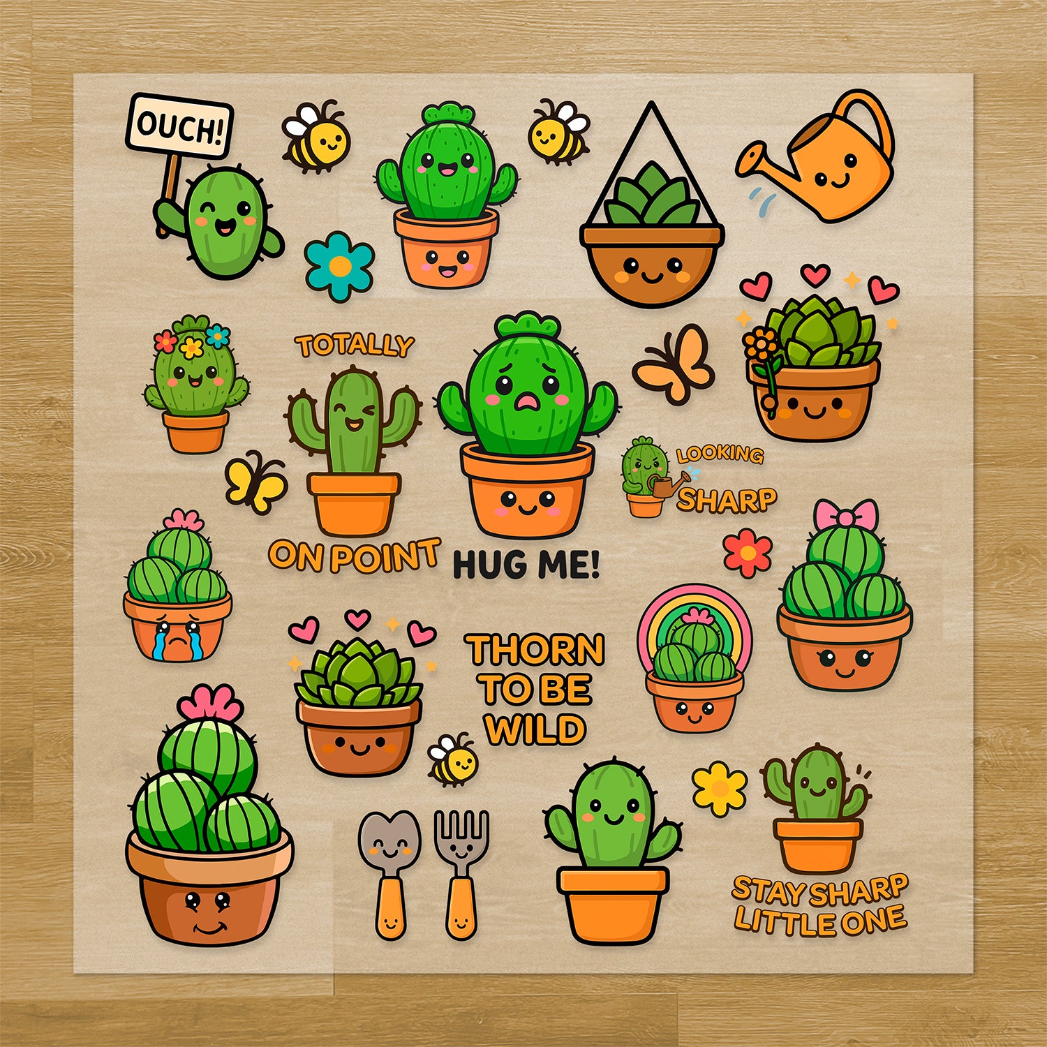 Cactus Pressables Pack