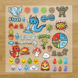 Elemental Spirits Pressables Pack