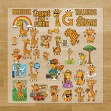 Giraffes Pressables Pack