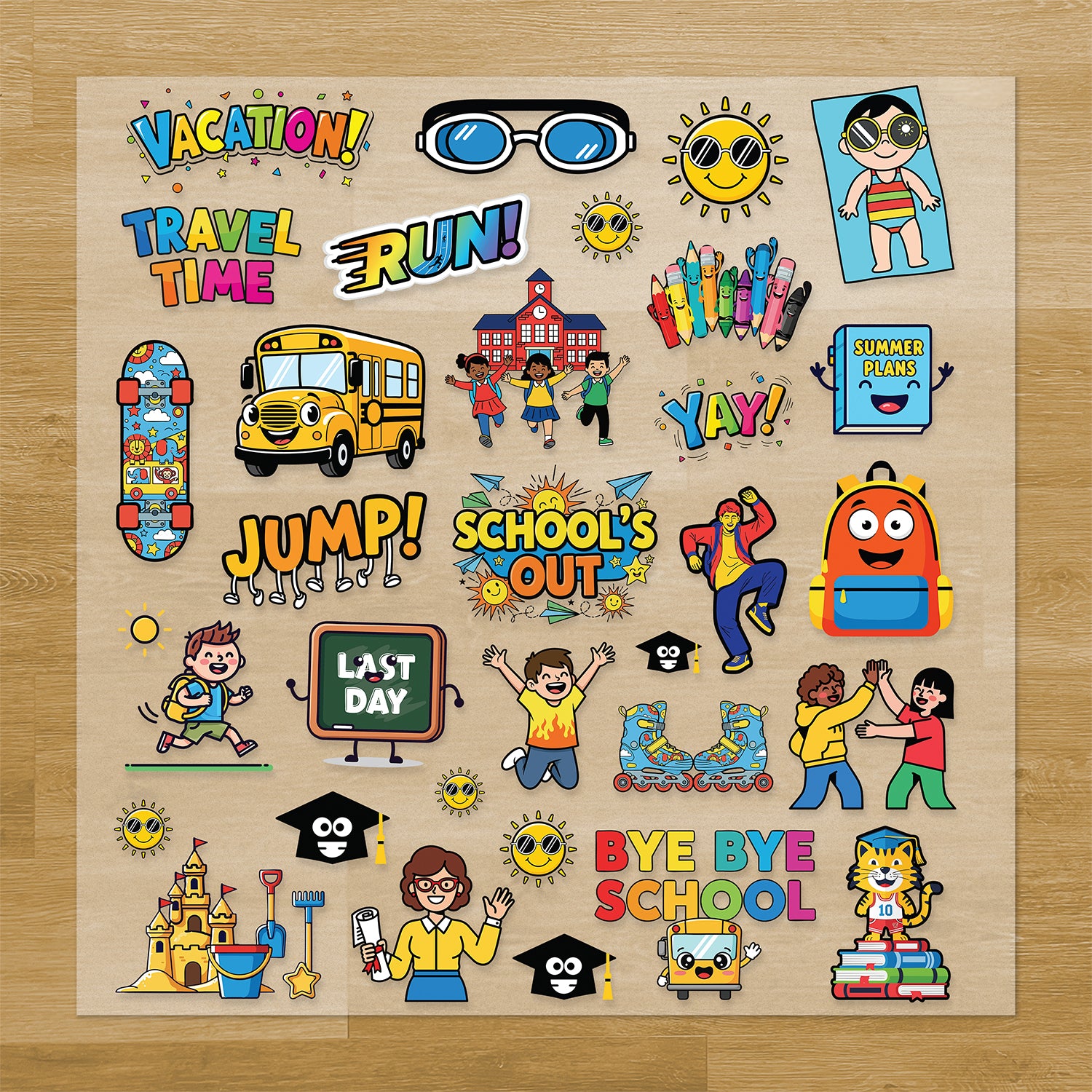 Last Day of School Pressables Pack