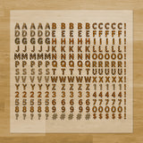 Animal Lettering Pressables Pack