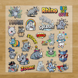 Rhinos Pressables Pack