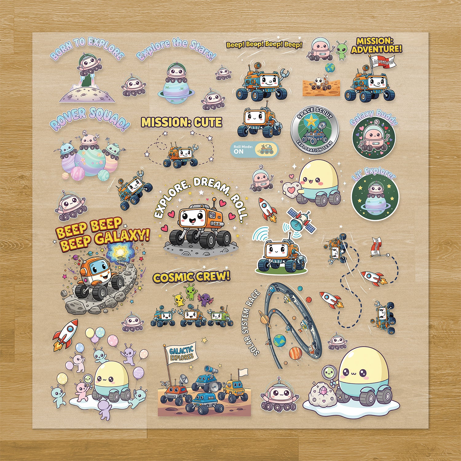 Space Rovers Pressables Pack