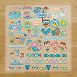 Swimming Pressables Pack