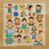 Yoga Pressables Pack