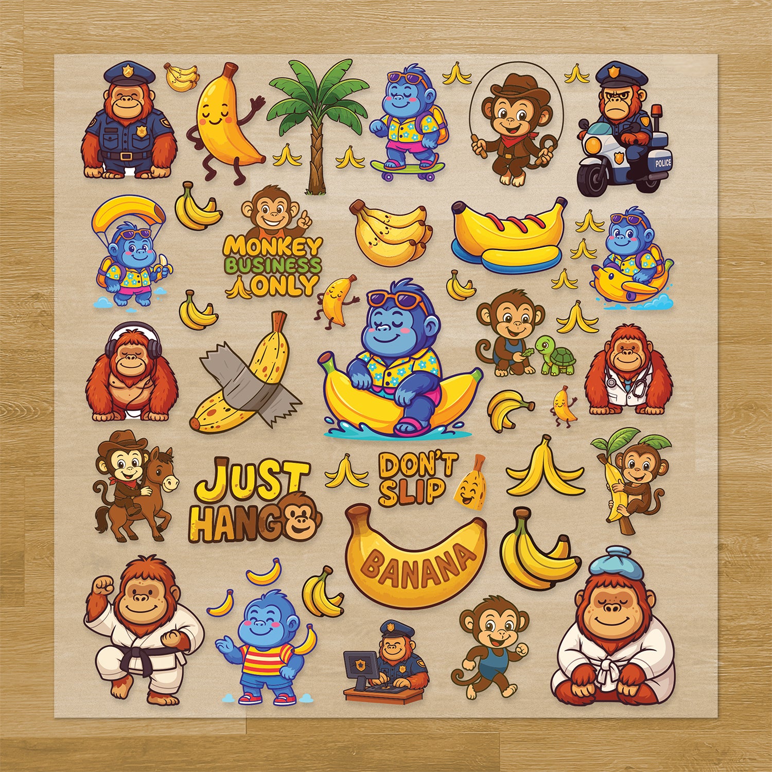 Apes Pressables Pack