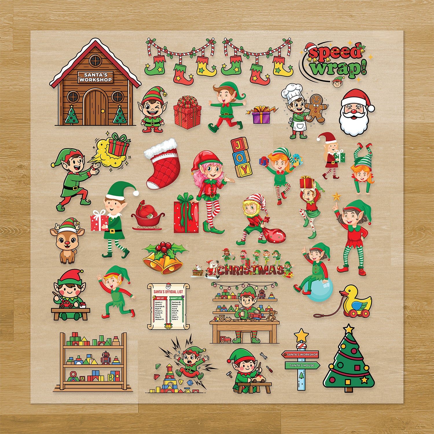 Christmas Elves Pressables Pack